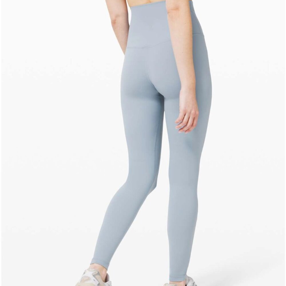 Lululemon Align Super-High Rise Pant 28" Chambray Size 10 - Picture 2 of 4